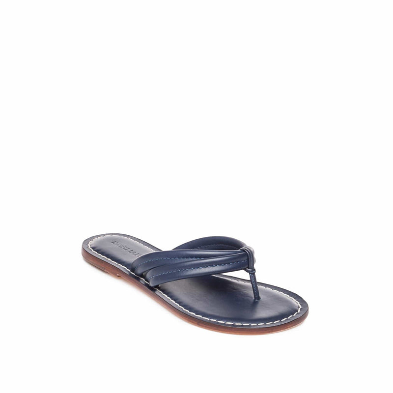 Bernardo Miami Thong Women Slide Sandals Navy | XRL9775TU