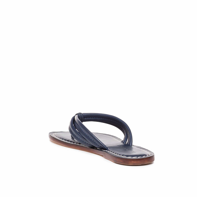 Bernardo Miami Thong Women Slide Sandals Navy | XRL9775TU