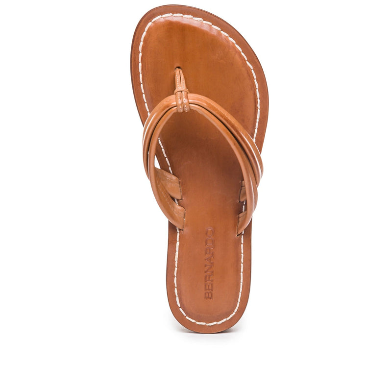 Bernardo Miami Thong Women Slide Sandals Brown | ZBK6516FK