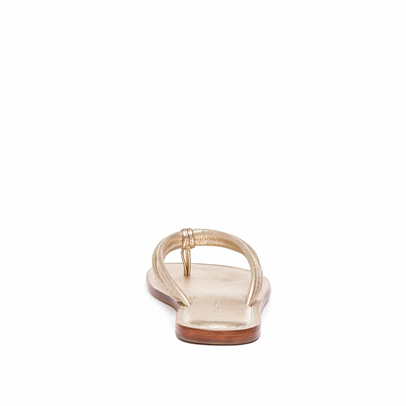 Bernardo Miami Thong Women Slide Sandals Gold | QXP3315UG