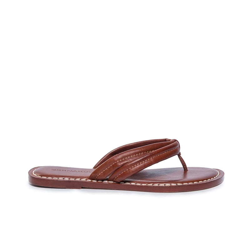 Bernardo Miami Thong Women Slide Sandals Chocolate | XGF8036CM