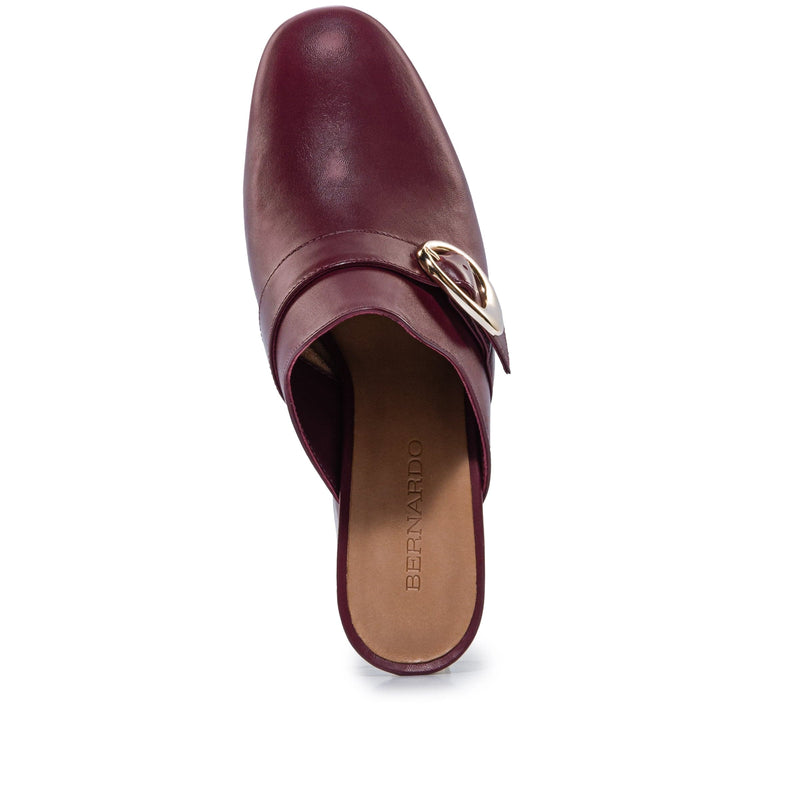 Bernardo Natasia Women Mules Dark Red | GOG7216UE