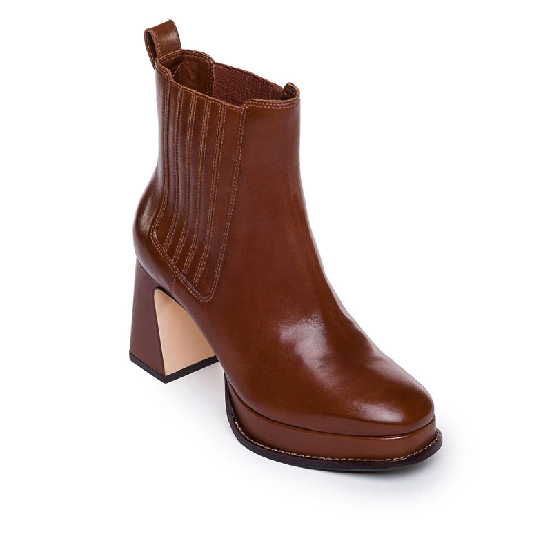 Bernardo Nicola Women Platform Boots Chocolate | UMX2014WC