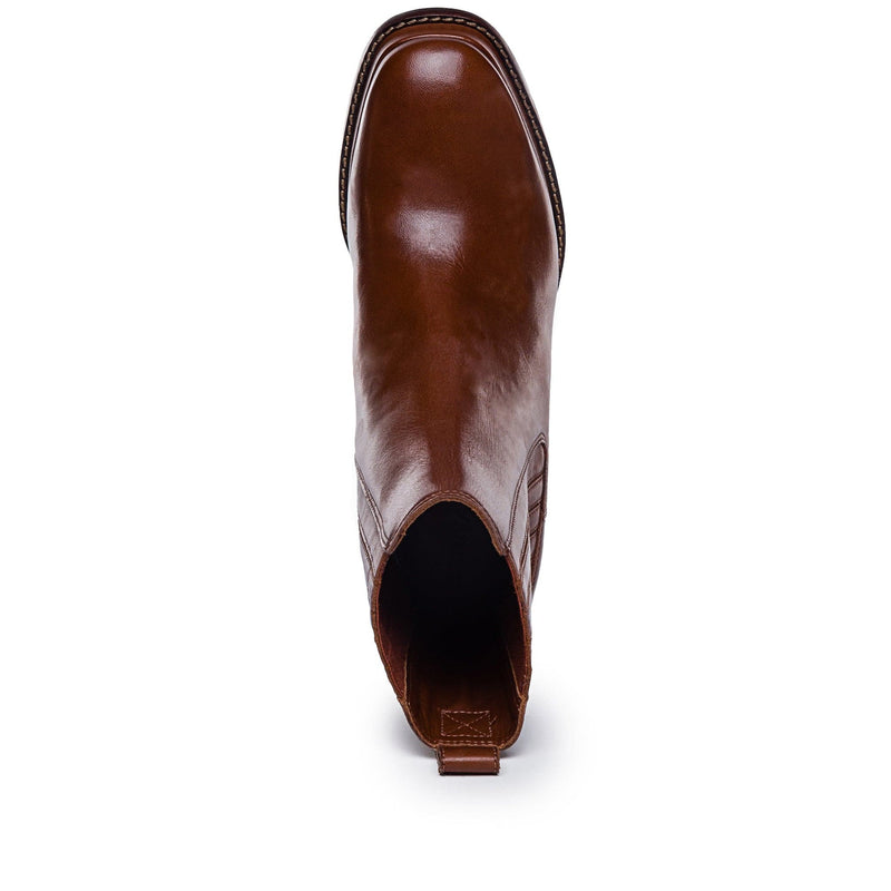 Bernardo Nicola Women Platform Boots Chocolate | UMX2014WC