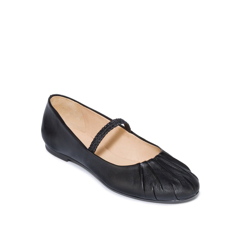 Bernardo Savona Ballerina Women Ballet Flats Black | IWK8275DB