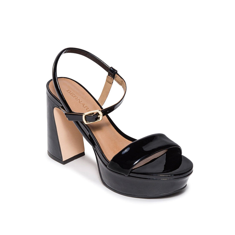 Bernardo Ventura Women Platform Sandals Black | WXP2241FB