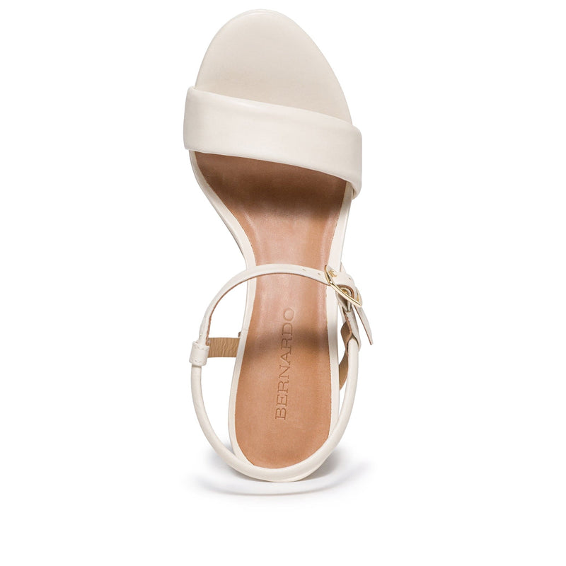 Bernardo Ventura Women Platform Sandals White | PGL2718DL