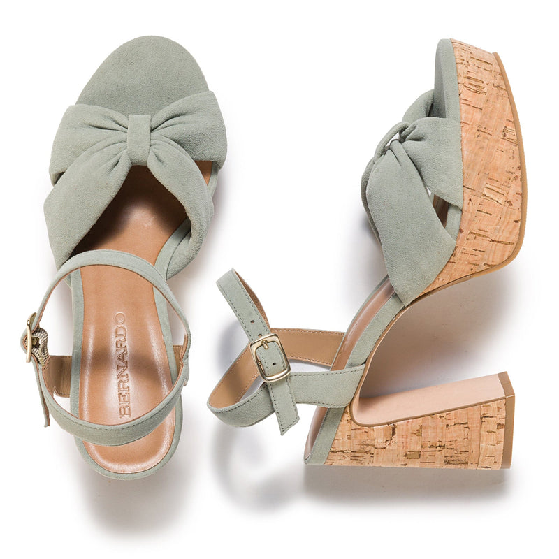 Bernardo Veronika Women Platform Sandals Light Green | CKY1226JH